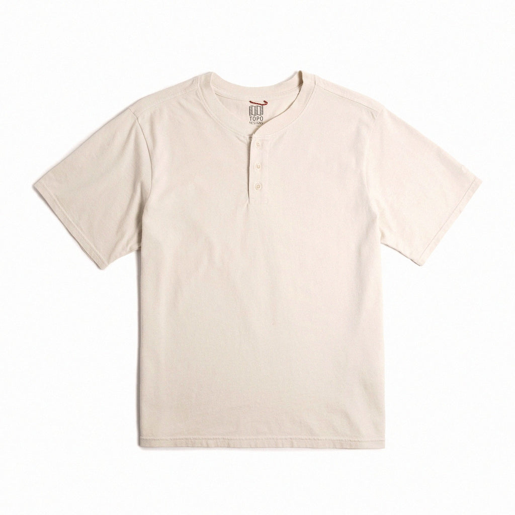 Dirt Henley Short Sleeve - Mens - Final Sale