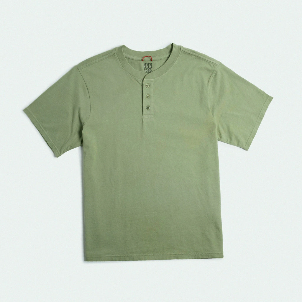 Dirt Henley Short Sleeve - Mens - Final Sale