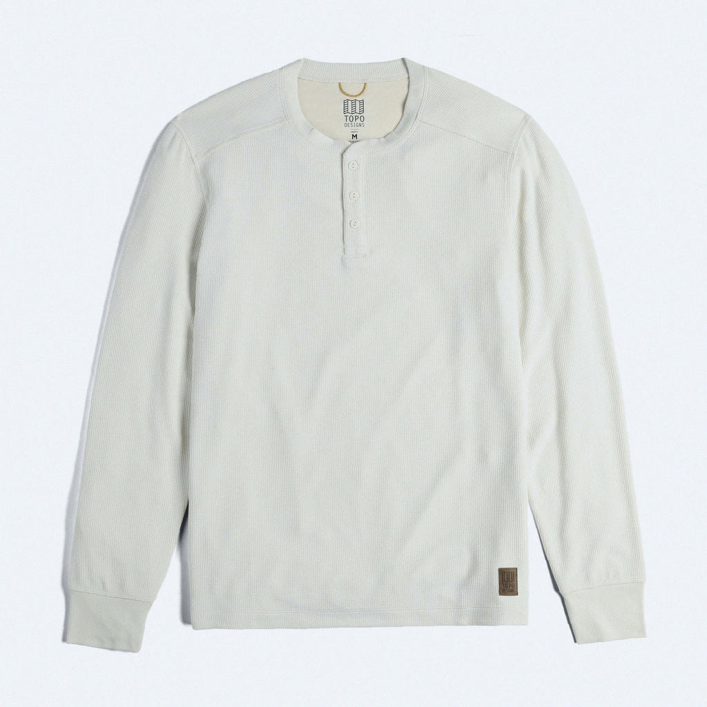Global Waffle Henley - Mens