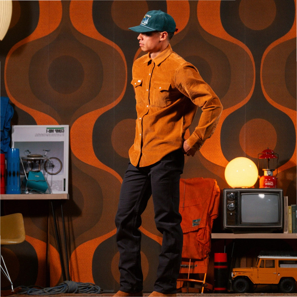 Mountain Shirt Long Sleeve Corduroy - Mens
