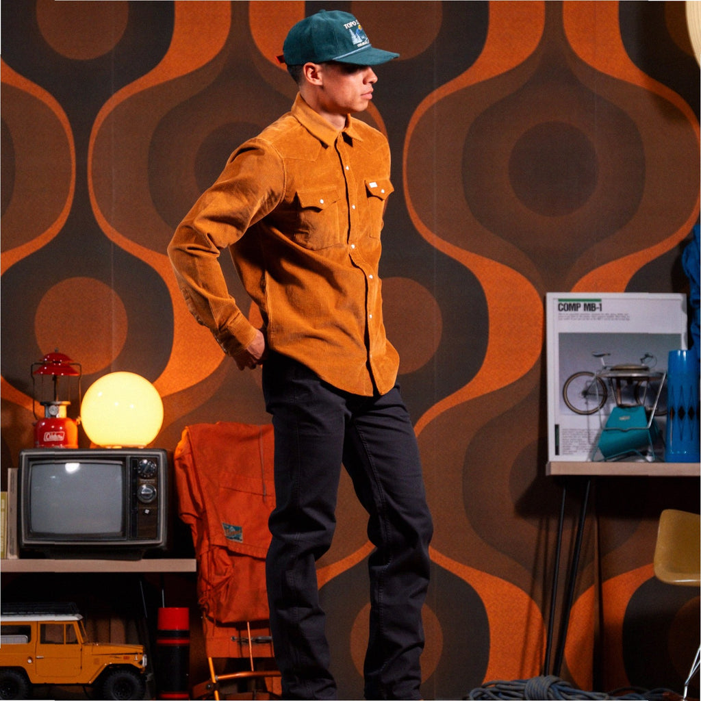 Mountain Shirt Long Sleeve Corduroy - Mens