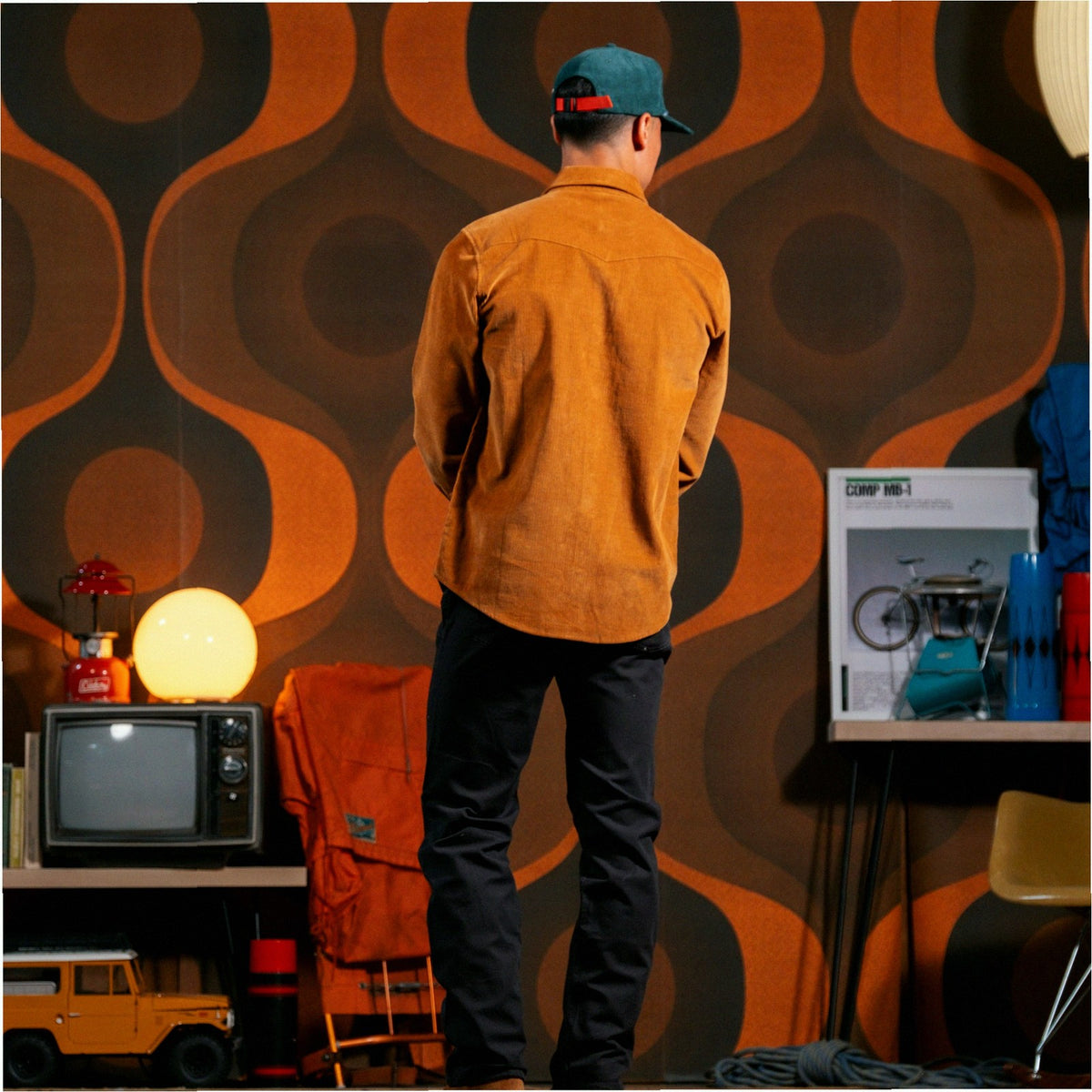 Mountain Shirt Long Sleeve Corduroy - Mens