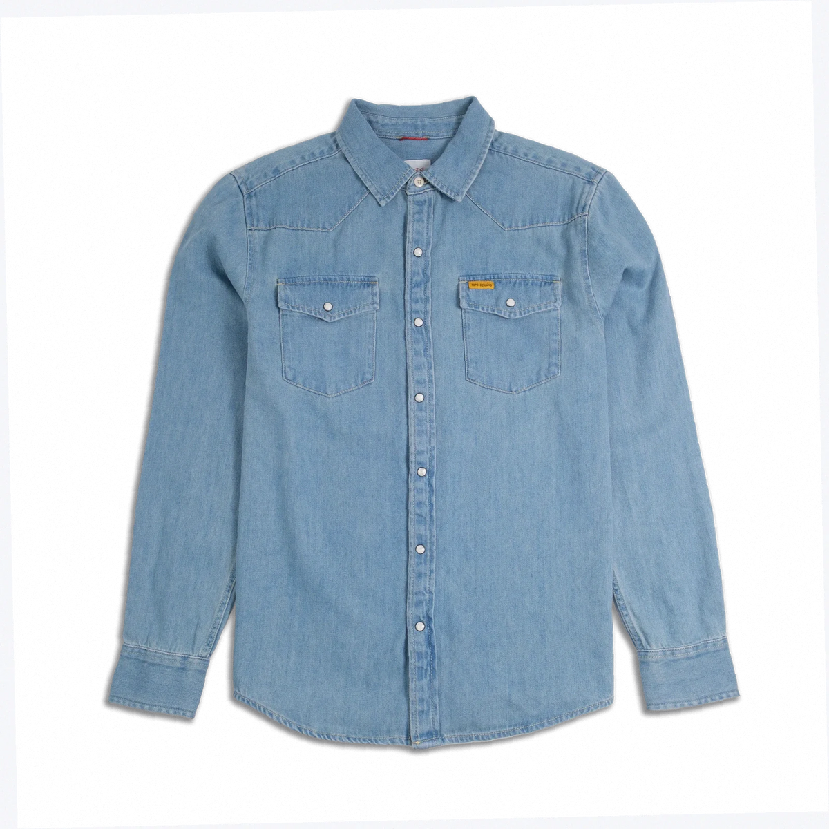 Mountain Shirt Long Sleeve Denim - Mens