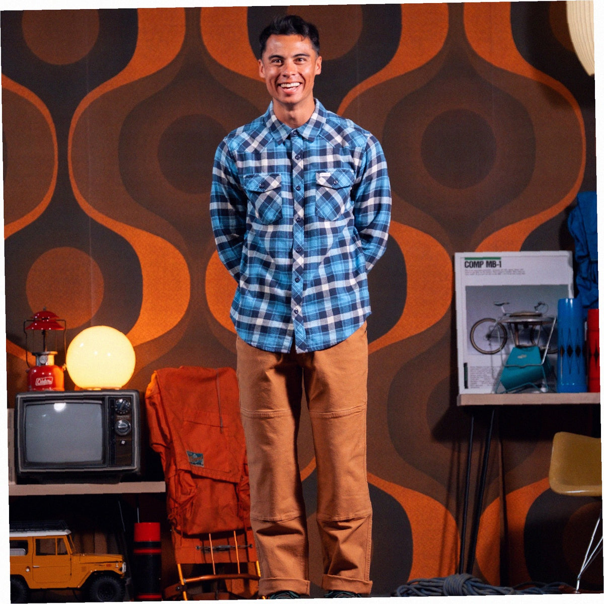 Mountain Shirt Long Sleeve - Mens