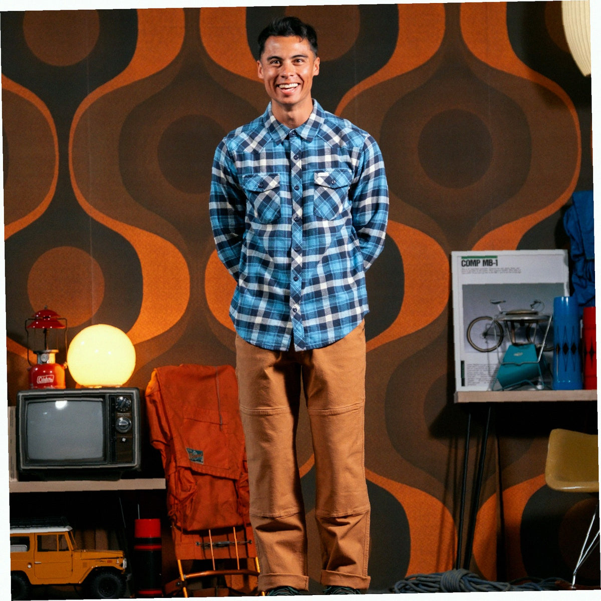 Mountain Shirt Long Sleeve - Mens