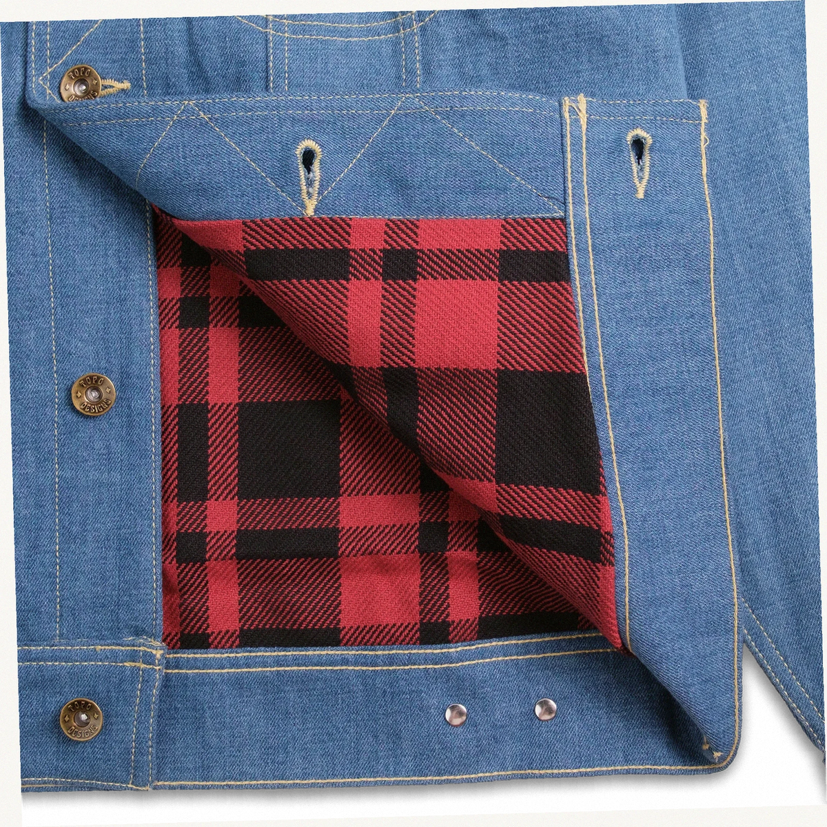 Mt. West Trucker Jacket Denim - Mens