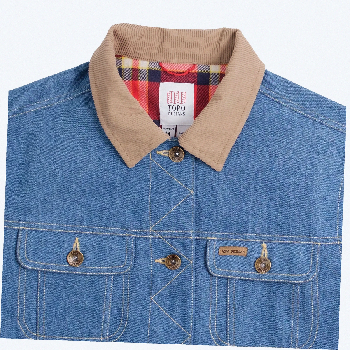 Mt. West Trucker Jacket Denim - Womens