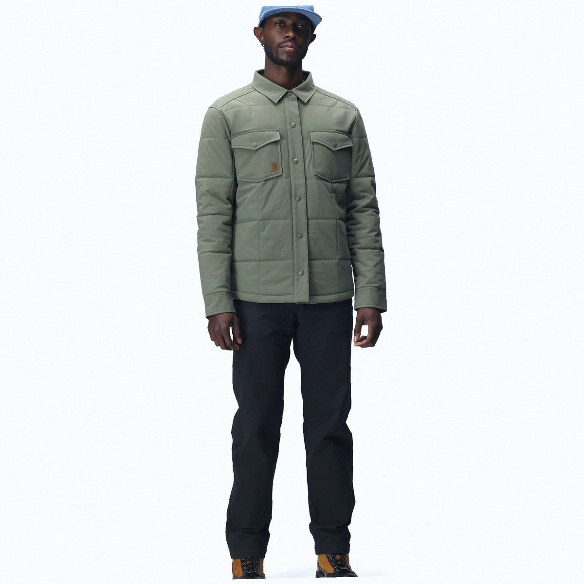 Puffer Shirt Jacket - Mens