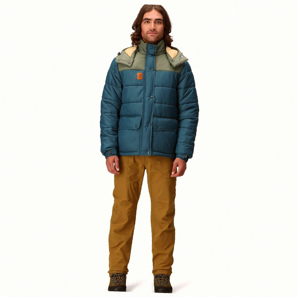 Retro Ridge Puffer Jacket - Mens - Final Sale