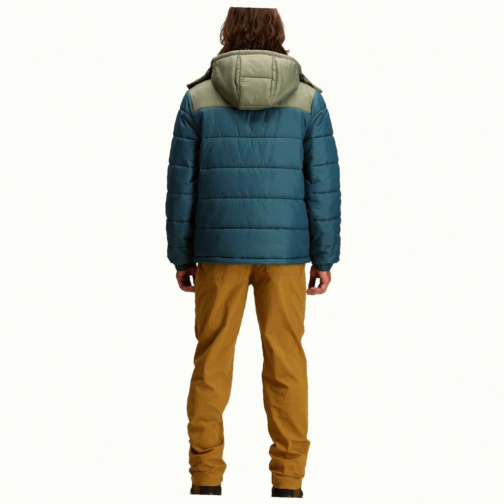 Retro Ridge Puffer Jacket - Mens - Final Sale