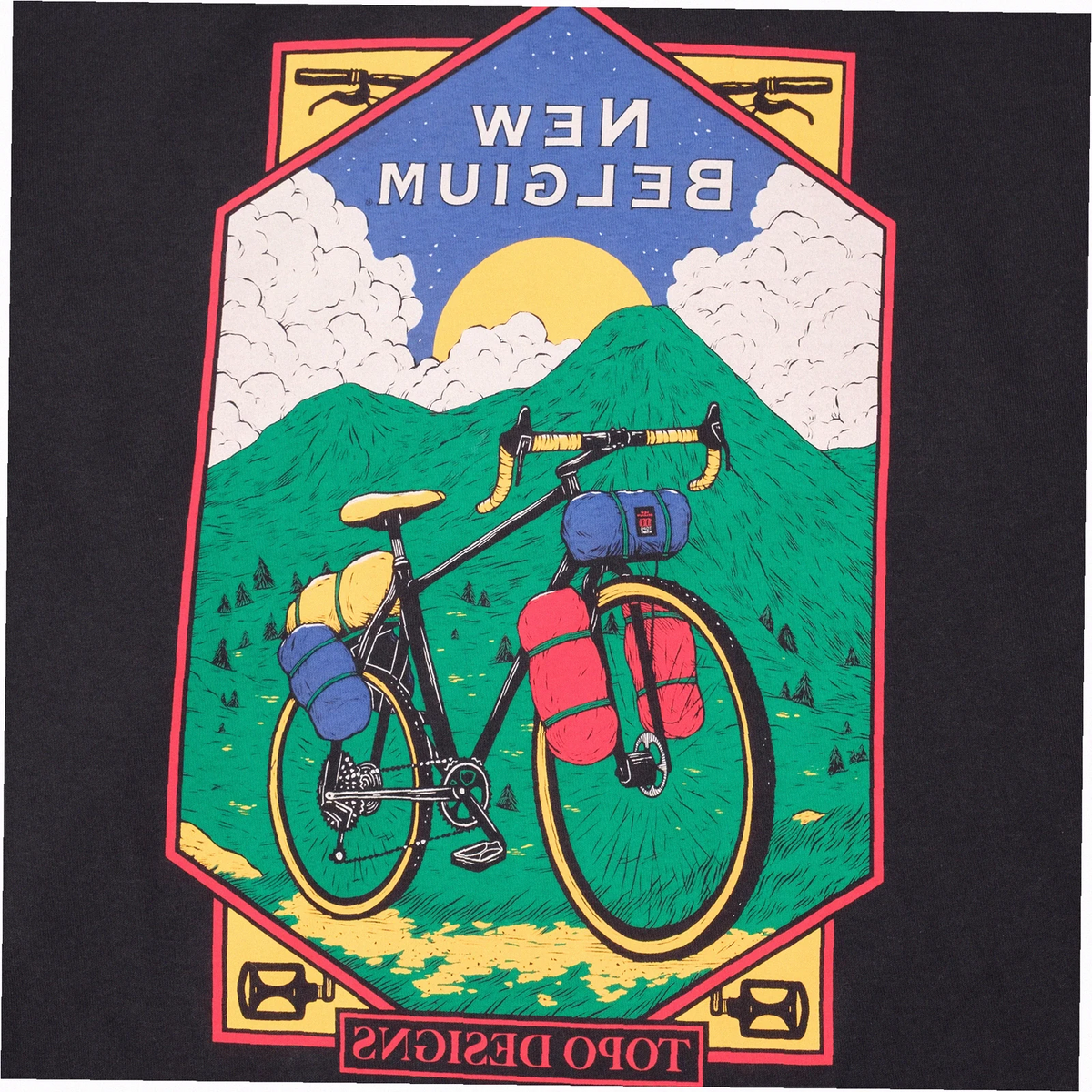 Topo Designs x New Belgium Brewing Graphic Tee Long Sleeve