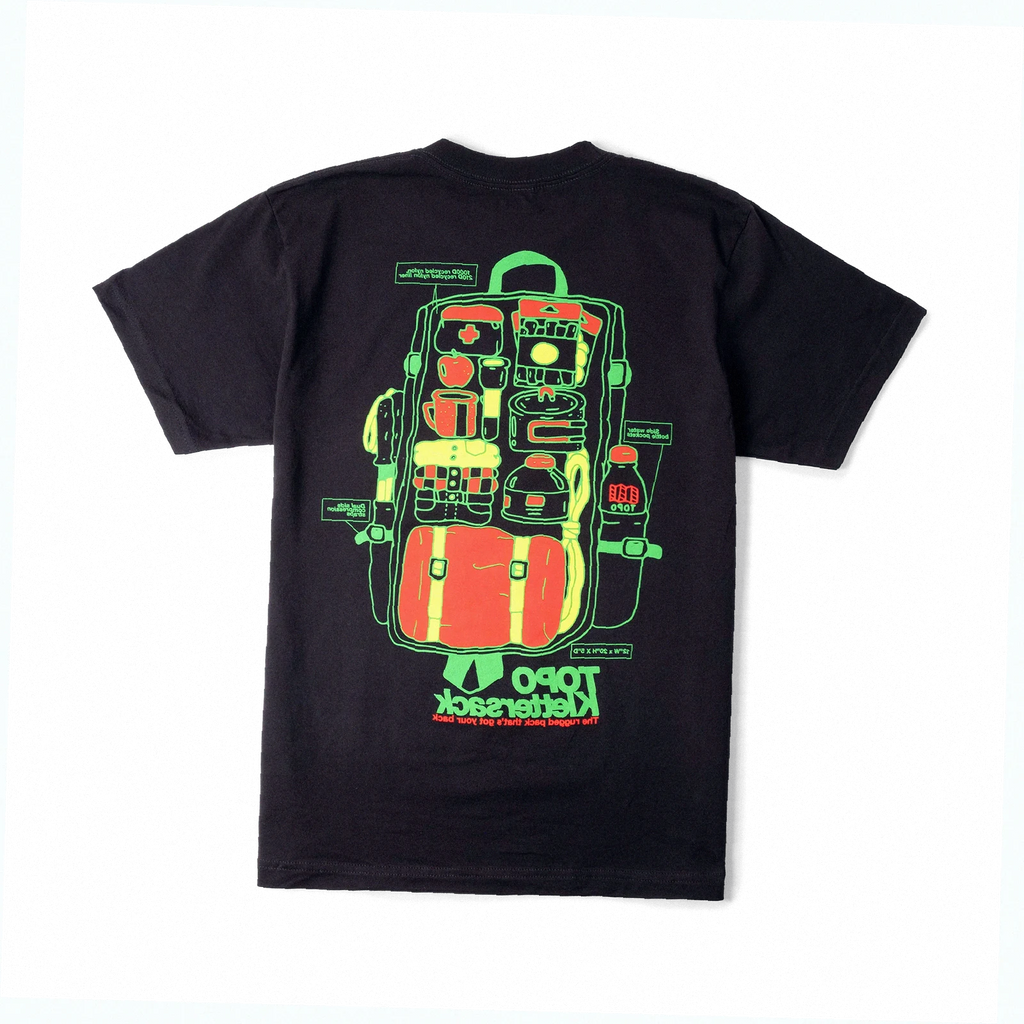 Topo Designs x Pine Printshop Klettersack Tee