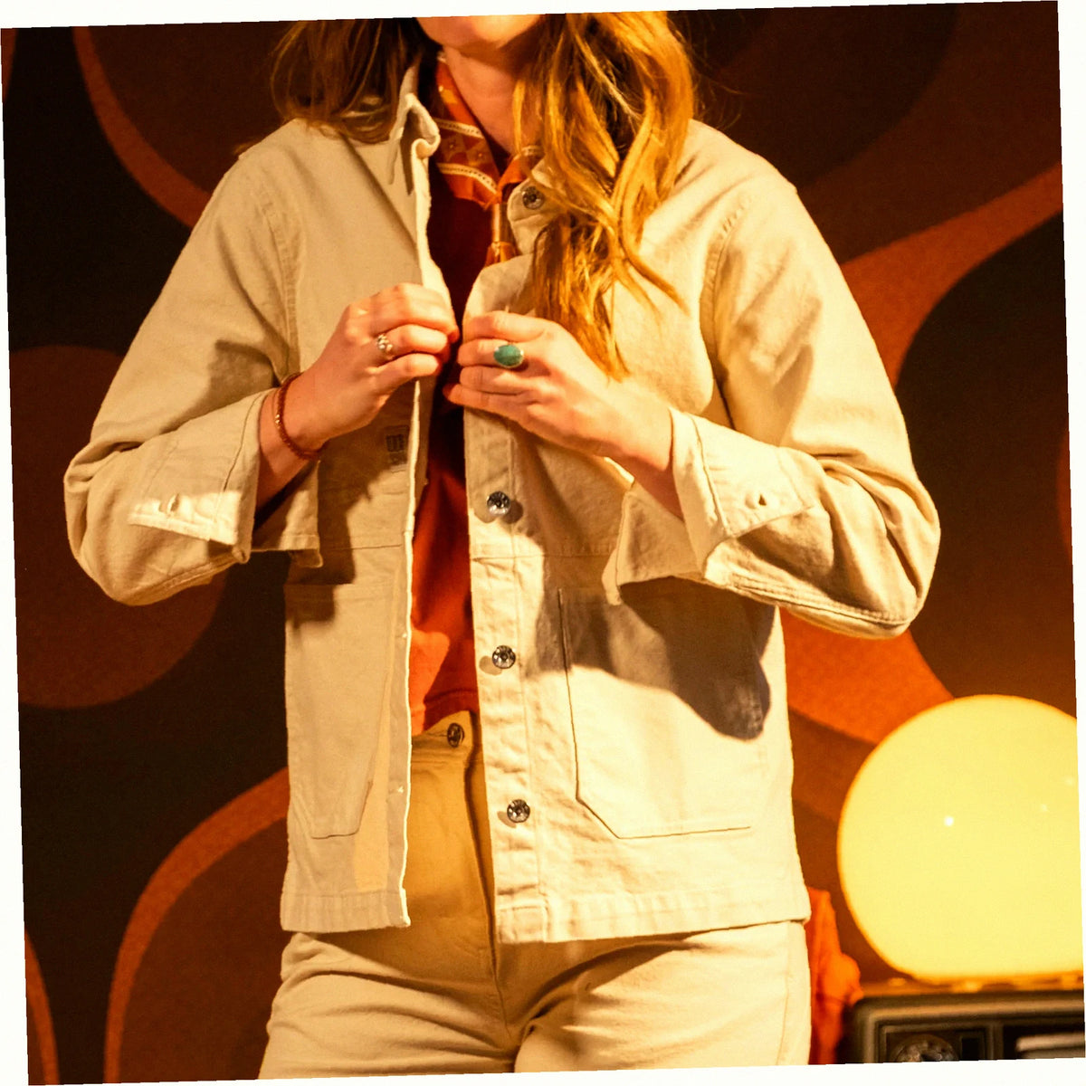 Utility Jacket Undyed - Womens - Final Sale