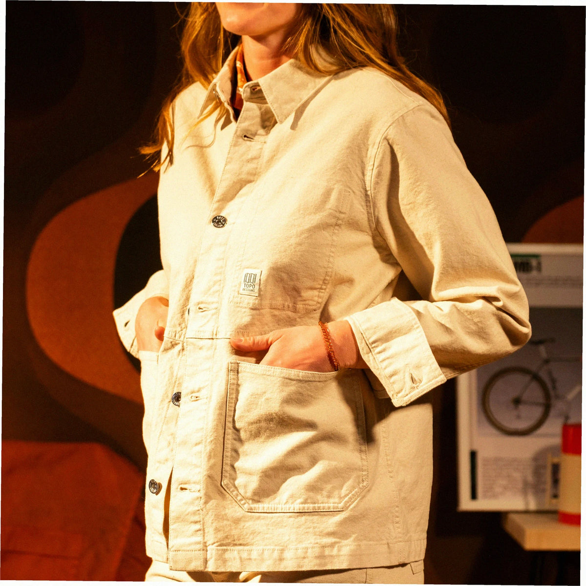 Utility Jacket Undyed - Womens - Final Sale