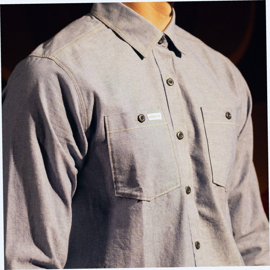 Utility Shirt Chambray - Unisex - Final Sale