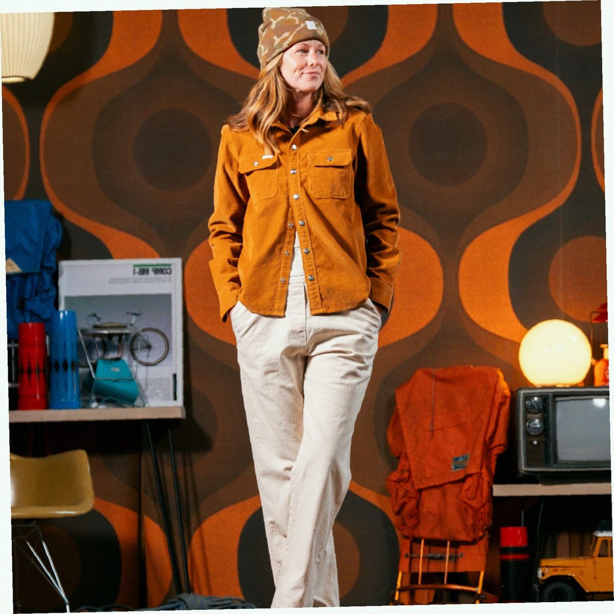 Utility Shirt Corduroy - Womens